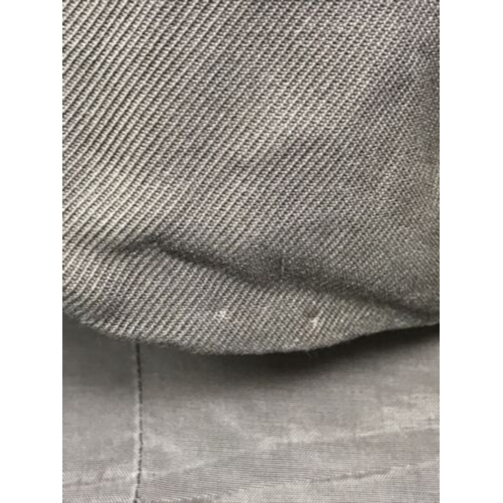 Vintage BANANA REPUBLIC Dark Khaki Silk Rayon Jacket Blazer size 4 - Picture 6 of 7